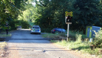 policie přejezd
